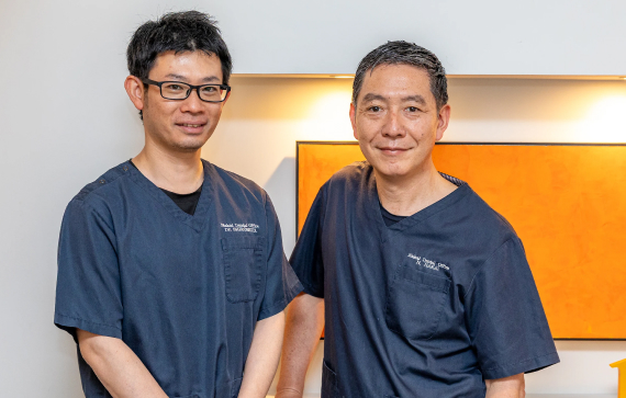 補綴歯科の診療の様子